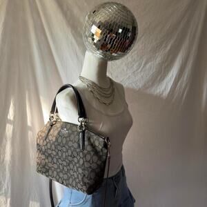 Signature coach logo satchel